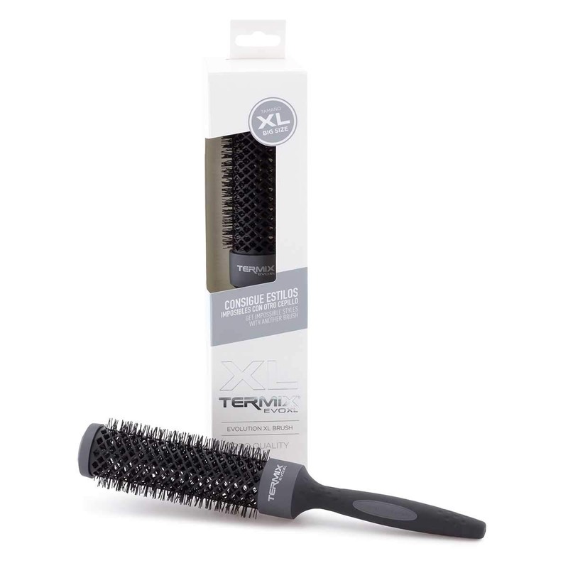 Termix Evolution XL Round Hairbrush 脴 17 mm, 3cm Longer-
