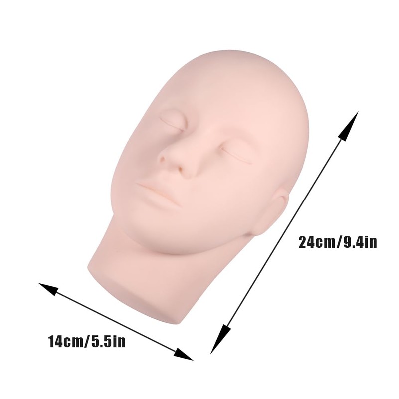 Makeup Head for Girls, Wig Head Mannequin Head Practice Mannequin