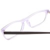 Calabria Ernest 4684 Cat-Eye Reading Glasses +4.50 Shiny Black White