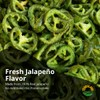Terraland Jalapeño Crispy Chips -Sea Salt, Crispy & Crunch, Vegan,