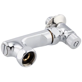 Kakudai 0103Q/100 Crank Thermostat, Single Lever, 2 Handle Mixing Stopper, Avoiding Obstacles, Length 3.9 inches (100 mm), Mounting Screws G3/4