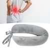 Scoliosis Waist Pillow Adjustable Belt Reduce Soreness Roll Lumbar Support