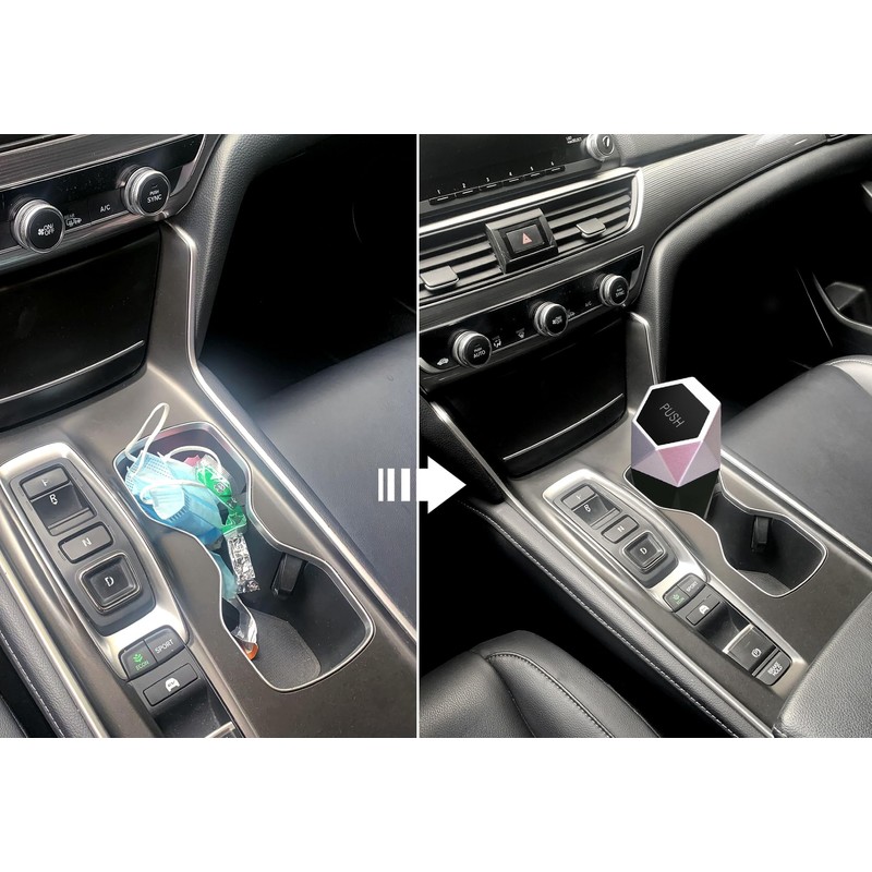Ginsco Car Trash Can Cup Holder, Mini Car Trash Can