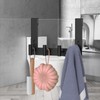 WUIVIUT Over The Glass Shower Door, Metal Shower Wall Mount