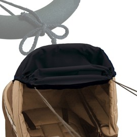 Awning Sunshade for Prams with UV Protection black