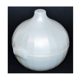 Tupperware Onion Keeper Round Container Pearl White