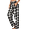 Ekouaer Womens 2 Pack Lounge Pants Comfy Pajama Pants Plaid