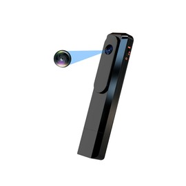 .B Small Security Camera, Night Vision, Long Continuous Recording, Clip, Security Prevention, Playback, Japanese Instruction Manual, Voice Recorder, IC Recorder, MicroSD Card Recording, Compact,