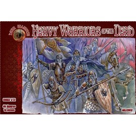 DARK ALLIANCE 1:72 FANTASY SET ALL72012 HEAVY WARRIORS OF THE DEAD 40 FIGURES