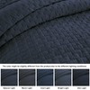 palassio Navy Blue 100% Cotton Quilt King Size Bedding Sets