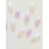 Bora Cheek Nail Reflective Gel Handmade Nail Tip - Short