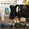 Lightweight Running Hydration Vest with 500ml Soft Flask & Phone