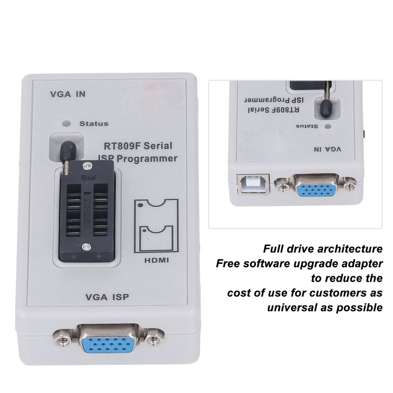 Multifunctional ISP Programmer LCD TV Monitor HD USB Automatic Identification