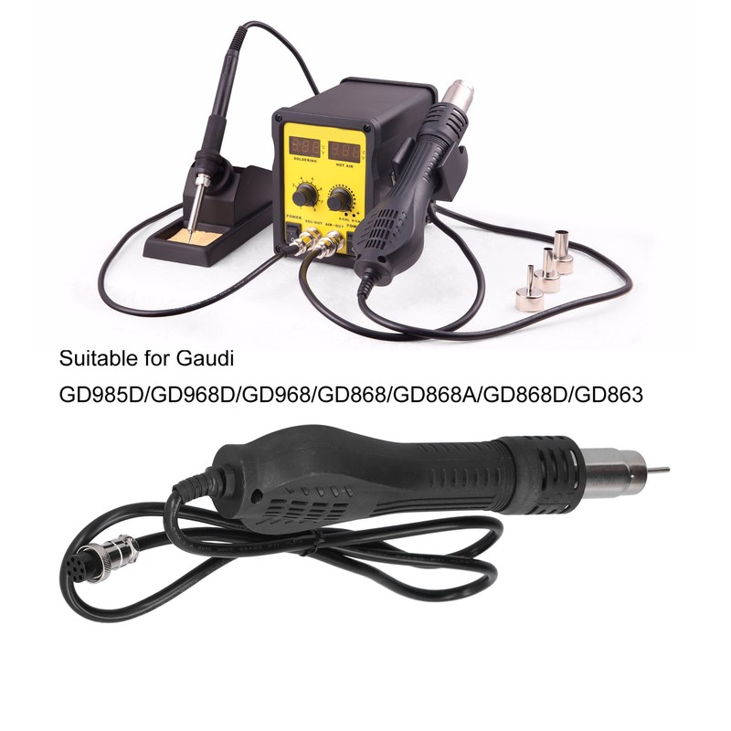 Hot Air Gun Handle 8 Hole 4 Core Antistatic Wear