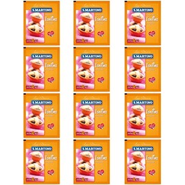 S.Martino Vanillina Vanilla Powder Gluten Free Each Envelope 2g , 5 Servings , Pack of 12