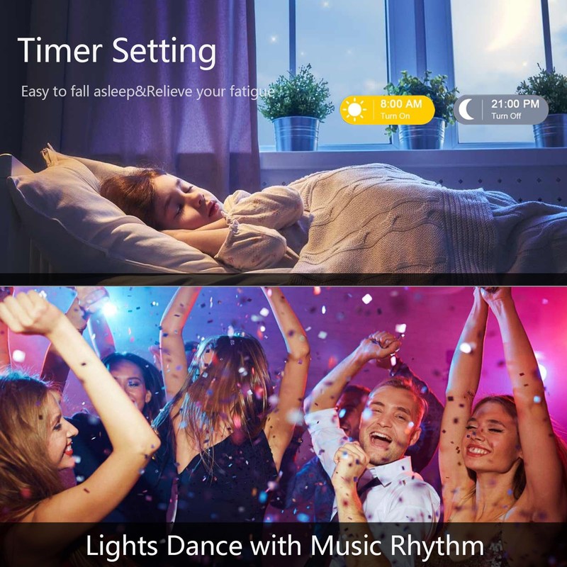 Fosingut RGB+IC USB COB LED Strip 2 m, 5 V