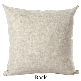 Ramirar Ink Painting Watercolor Retro Brown Orange Poppy Flowers Decorative Throw Pillow Cover Case Home Living Room Bed Sofa Car Cotton Linen Square 18 x 18 Inches