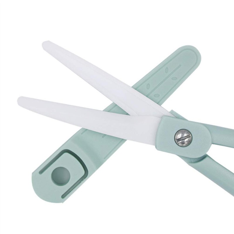 BESTONZON Kitchen Scissors Ceramic Scissors K¨¹che Food Scissors Healthy Eating