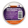 Frost King Clear T94H Plastic Weather-Seal Tape 2-Inch by 25-Feet,