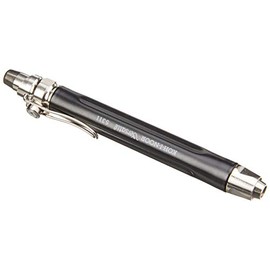 Koh-i-Noor Mechanical Hardtmuth Lead Holder with 5.6mm x 80mm Lead, Black with Clip, 1 Each (5311CN1005PK)