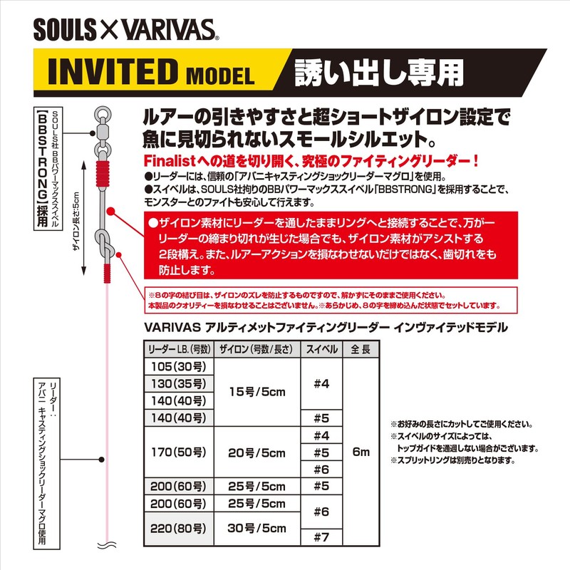 VARIVAS Ultimate Fighting Leader Invited Model (For Luring) 170LB-#5