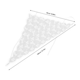 SAFIGLE Lace Bandana Headband for Women Elegant Floral Hair Scarf for Parties Birthdays and Daily Wear Accessory for Stylish Hair Wrapping and Fashionable Looks