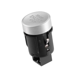 A ABSOPRO Car Engine Push Start Stop Button Cover for Volkswagen Tiguan 2009-2016 Car Accessories Trim Ring Protector Stickers 5N0959839 Item Replacement