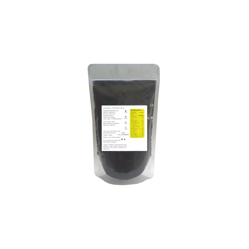Yauvanya Black Lemon Powder - 100 gms, Mediterranean Seasoning for