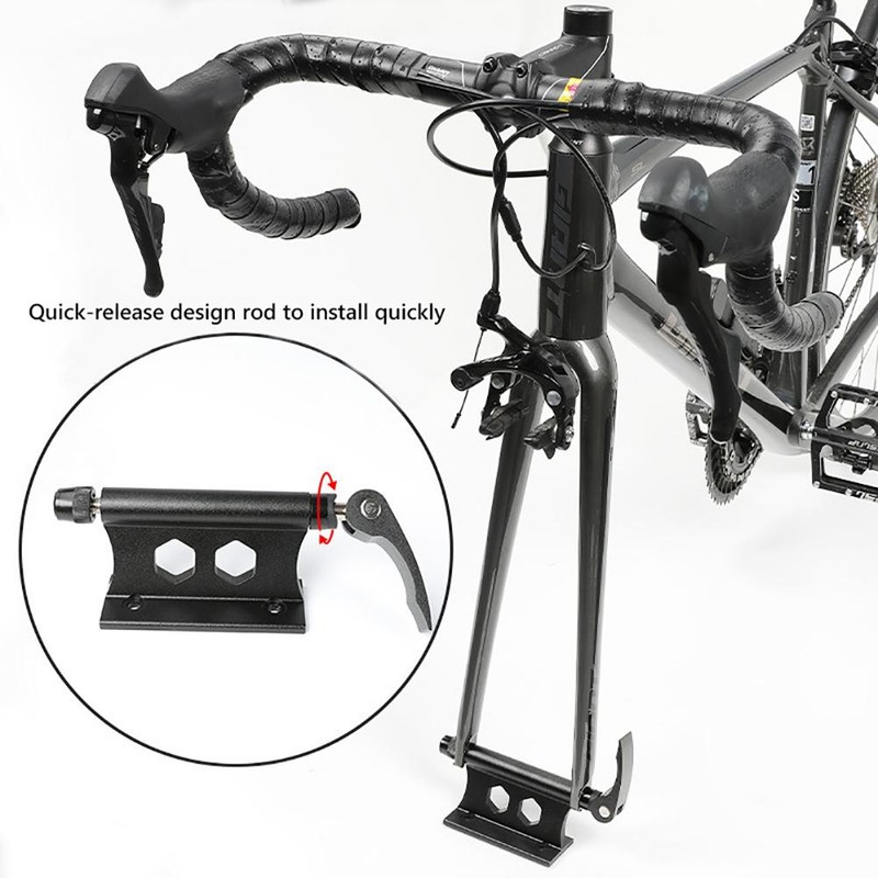 Bike Block Fork Mount Quick Release Fork Mount Aluminum Alloy