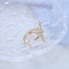 Inateannal Boho Starfish Rings Gold Starfish Open Rings Vintage Adjustable