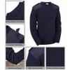 Military/Security Style Pullover (M, Navy)
