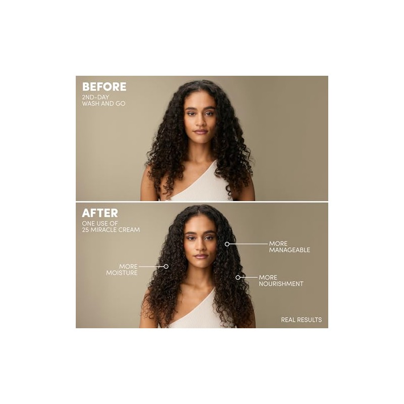 MIZANI 25 Miracle Leave-In Cream | añade humedad ligera y