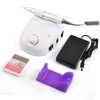 FOMIYES 2pcs Bracket Machine Electric Nail Polisher Manicure Kit Grinder