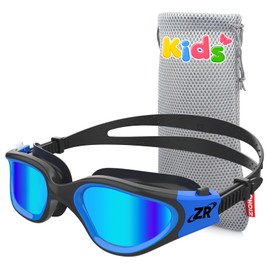 ZIONOR Kids Swim Goggles, G1MINI Polarized Swimming Goggles Comfort for Age 6-14