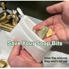 Soap Envelope 100% Recycled - Bar Soap Saver Pouch, Loofah