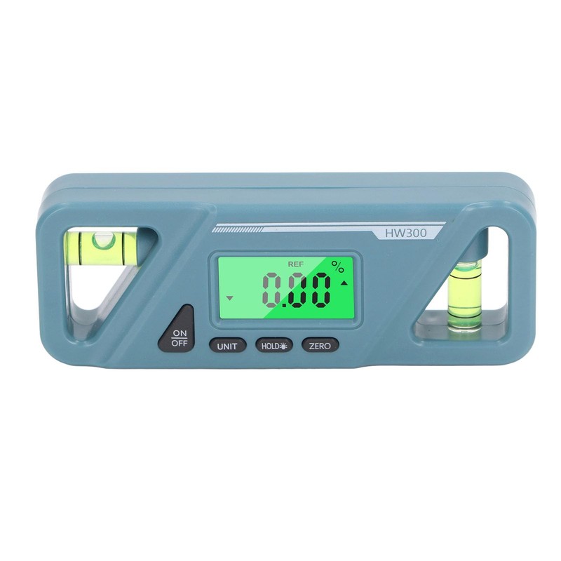Digital Protractor Level Gauge, 4 X 90° Magnetic Inclinometer with