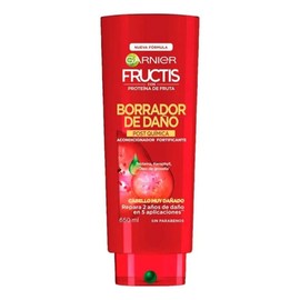 Garnier, Fructis Acondicionador Borrador De Dano Post Quimica, 650 Ml