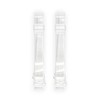 Dritz Detachable and Adjustable Fashion Straps, 1 Pair, Clear