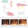 Vekkia 3000K Warm LED Rechargeable Book Light, Book Lights for