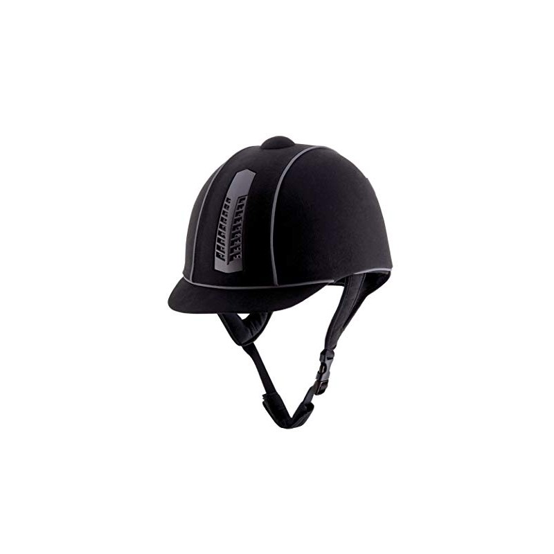 Rhinegold Reflective Pro Riding Hat-6.3/4-Black