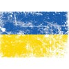 CafePress Stand with Ukraine Sticker Rectangle Bumper Sticker Car Decal