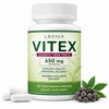 Vitex Supplement 650 mg, Women’s Daily Wellness Support, 60 Vegetarian