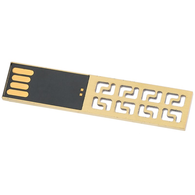 Flash Drive USB 2.0 16‑128GB Portable Metal Waterproof Memory Stick