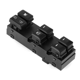 Interruptor de ventana, Fydun botón de interruptor de ventana de encendido delantero izquierdo 16Pin 93570-3W000 Se adapta para Kia Sportage 2011-2016