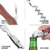 VIYNRAN Professional Waiters Corkscrew Bottle Opener 3-in-1 Key Tool with