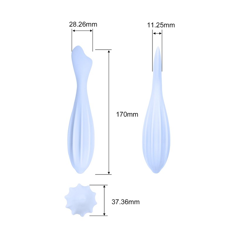 Silikon Gesichtsmassage Roller, Gesichtsroller, Gesichtsmassagegerät, Elegantes und Einfaches Birnenförmiges Face
