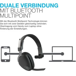 JLab JBuds Work Wireless Headset with Microphone Over Ear Computer Headsets 60HR