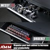 AMM 9-Piece Socket Organizer, 1/2 inch, 3/8 inch and 1/4