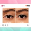 Half Lashes Natural Look Cat Eye Half False Eyelashes Accent