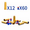 EVA Foam Soft Bullets Compatible with monochildoing Revolver Toy Foam